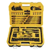 DeWalt Hylsyavainsarja 184 osaa 1/4"-1/2-3/8"