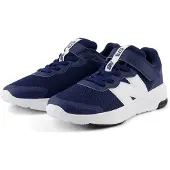 New Balance unisex for kids. PT578V1 Navy blue 578v1 Bungee Lace Sneakers (33), Flat, Velcro, Sport, Mesh, children's fashion