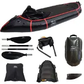 Saimaa Kayaks Packraft Adventure Musta Pitkille Matkoille (275x88cm)