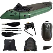 Saimaa Kayaks Packraft Adventure Army Green Pitkille Matkoille (275x88cm)