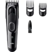 Braun Series 5 HC5530, johdoton, ladattava, pestävä -hiustenleikkuukone, Matt Black