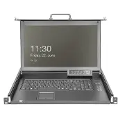 Digitus DS-72220-6GE, 43,2 cm (17"), 1920 x 1080 pikseliä, 1000:1, 16:9, TFT, 16,78 miljoonaa väriä