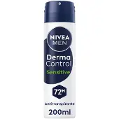 Nivea Deodoranttisuihke DERMA CONTROL SENSITIVE 200 ml