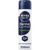 Nivea Derma Control Sensitive Desodorante Spray 250ml