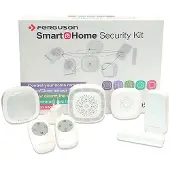 Ferguson Smart Home älykäs turva-setti: Smart Hub, liikennetunnistin, monikäyttösensori, kosteus &amp; lämpötila sensori &amp; 2 x kaukosäädin