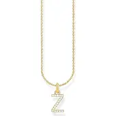 Thomas Sabo 18-karaatin kullattu kirjainkaulakoru Z KE2265-414-14