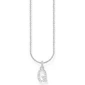 Thomas Sabo hopeakirjainkaulakoru Q KE2256-051-14