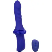 Calexotics Vibraattori Sex Machine Ridged Thruster, sininen