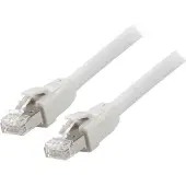 Equip 608012, 2 m, Cat8.1, S/FTP (S-STP), RJ-45, RJ-45, Harmaa