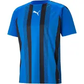 Puma Pelipaita Teamliga Striped - Sininen/musta Lapset, koko 152 cm