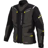 Büse Open Road III Tekstiilitakki Harmaa/Keltainen Miehet, size 64