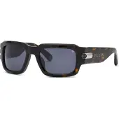 Philipp Plein Aurinkolasit SPP182M 56/21/135 Tumma kiiltävä Acetat MIEHET SPP182M