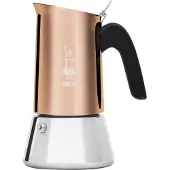 Bialetti Venus, Mokkapannu, 0,17 L, Kupari, Ruostumaton teräs, Ruostumaton teräs, 4 kuppia, Termoplastinen
