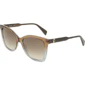 Liu Jo Aurinkolasit - - LJ822S - Perhonen - Khaki/azure - Siniset linssit