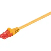Goobay CAT 6 patch-kaapeli, U/UTP, keltainen