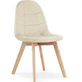 Leobert Ruokapöydän tuoli Bora, beige