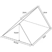 Softee Mini Triangle 25x25x25cm Pehmustettu Hahmo
