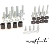 Puremounts PM-ADAPT-D - mounting component - for flat panel - Max 30 kg - recommended for
