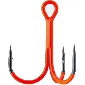 BKK SPEAR-21 UVO Treble Hook Orange (Size: #3/0 5 Pcs)