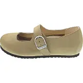 Birkenstock Nauhaballerina 'Santa Clarita' beige