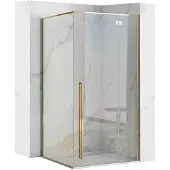 REA Fargo 100x80 Gold suihkukaappi