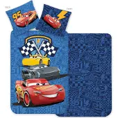 BrandMac Lasten vuodevaatesetti Cars — 100×135 cm, 40×60 cm