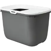 Nobby - Hop In Litter Box - Cat toilet Gray 59x39x38cm - Kissat - Kissan hiekkalaatikot - Katolliset hiekkalaatikot