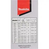 Makita 3/8' 1,5mm -60 191H49-0 16' teräketju