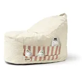 Kids Concept Bean Bag Moomin - Cream - ONE SIZE