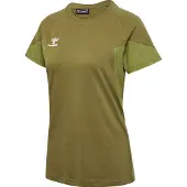 Hummel Hmltravel T-Shirt S/S Woman - Khaki green - M
