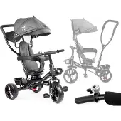 AGA Lite 2in1 Stroller Grey (TRIKE-FIX-2in1-GR)