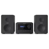 Sharp TOKYO DAB+ HI-FI Micro System, Kodin mikroaudiojärjestelmä, Musta, 40 W, 2-suuntainen, Langaton, DAB, FM