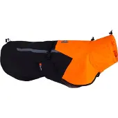 Non-Stop Dogwear Fjord Raincoat 2.0 Black/orange Koirien takit 60