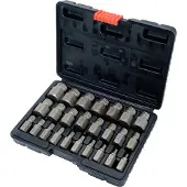 YATO Ruuvinulosvetimet YT-06034; 3-23 mm; 25 kpl.