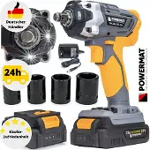 Powermat Akkutörmäysavain 1/2" 20V-2Ah