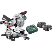 Metabo Akkukatkaisu- ja jiirisaha KGS 18 LTX BL 254; 18 V; 2x5,2 Ah akku