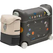 JETKIDS BedBox bundle Midnight Grey, sis.matkalaukku ja reppu