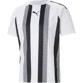 Puma Toiminnallinen paita 'Team Liga' musta / valkoinen