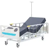 Vevor Premium 3-toiminen täysin sähköinen sairaalasänky tehohoitoon, 200 kg kuorma