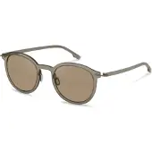 Rodenstock Aurinkolasit - - R3352 - Oliivi/Tumma Harmaa - Injektoitu (Muovi) - Pyöreä kehys 52/23/145