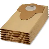 Grizzly PARKSIDE Korkea suodatus paperinen jätesäkki, 5 kpl 20 Ltr / Parkside / Caramba