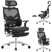 Adler Ergonominen toimistotuoli Expert 9.6, musta