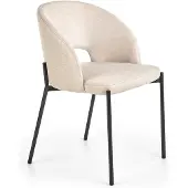 Halmar 2 tuolin sarja K373, kermanvärinen