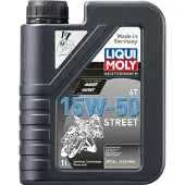 Liqui moly Moottoriöljy 4-tahti 15W-50, 1 l 15W-50 STREET, 1 L