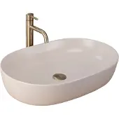 REA CLEO 61 BEIGE MATT pöytäpesuallas