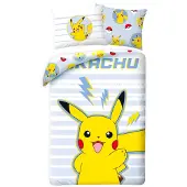 Halantex SP. z.o.o. Pokémon Thunderbolt Pussilakanasetti 140×200 cm, 70×90 cm