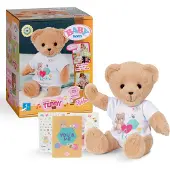 Baby Born born Singing Teddy German, cuddly toy