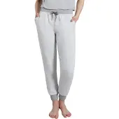 Tom Tailor Pyjamahousut harmaa / meleerattu valkoinen