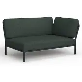 Houe Level lounge sofa alpine heritage right corner alumiini