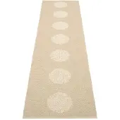 Pappelina Vera 2.0 matto 70x360 cm Beige